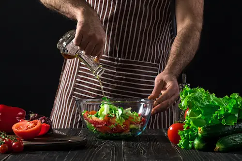 cuisiner avec l'huile de chanvre